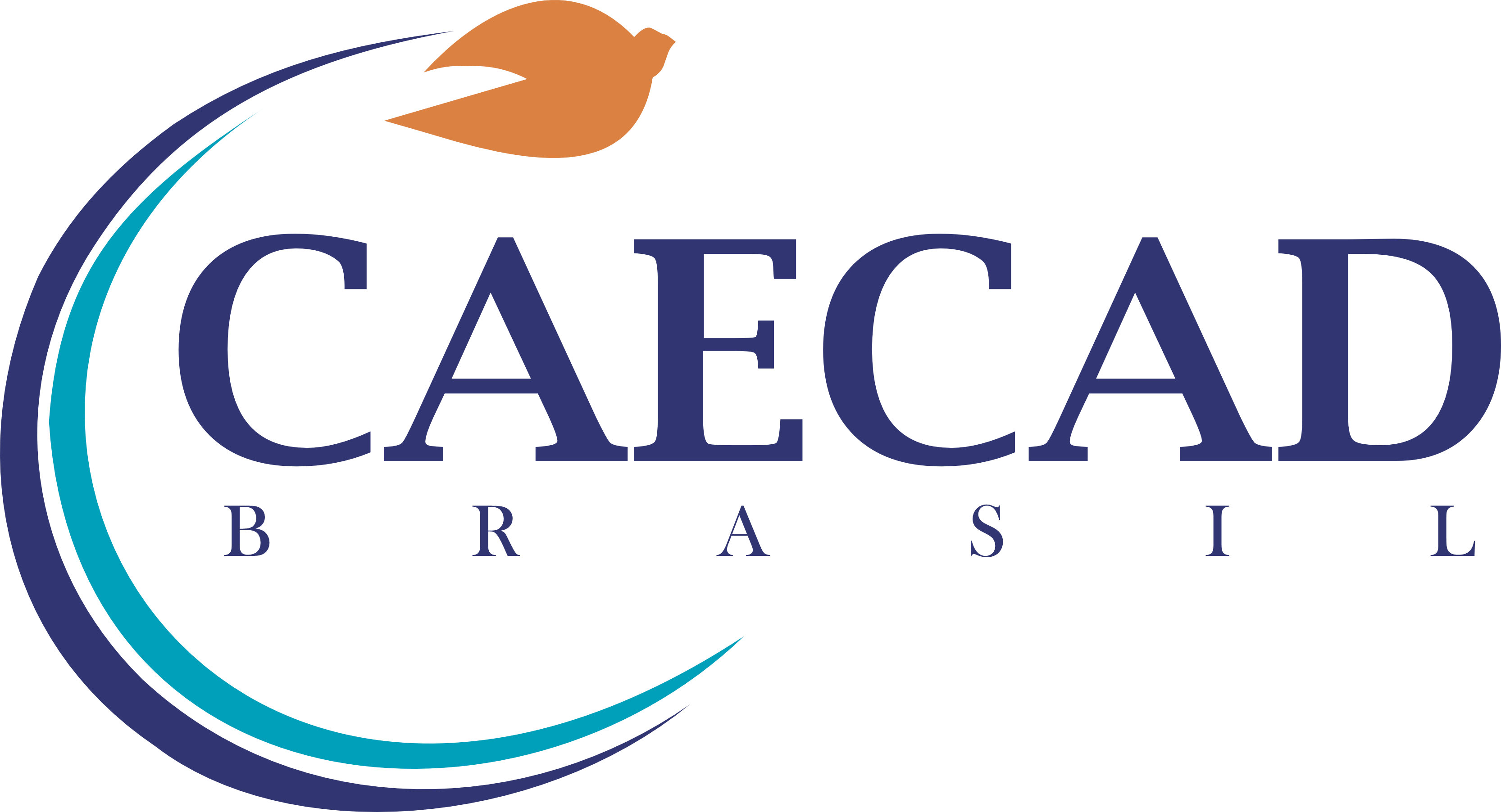 CAECAD Brasil - Logotipo oficial do Conselho de Apoio Eclesiástico Casa de Davi
